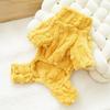 Warm and Cozy Fleece Jumpsuit Plush Dog Pajamas New Pet Clothing  Indoor Wear