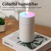 Rechargeable Dazzling Colour Air Humidifier with LED Light 220ml H2o Spray Mist Humidifier Aroma Essential Oil Diffuser for Car