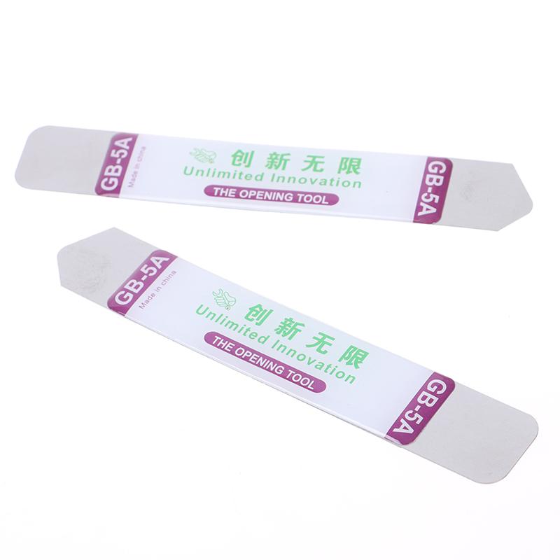 2/5Pcs Metal Flat Spudger Soft Blade Pry Bar Open Repair Tool Kit Phone Repair
