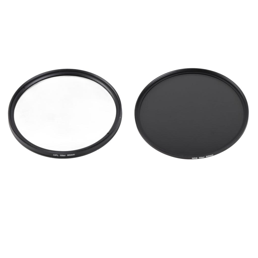 3 In 1 Camera Filter Set UV CPL ND8 Optical Glass Aluminum Alloy Anti Fingerprint DSLR Camera Lens