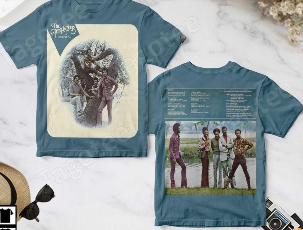The Temptations All Directions Album 3D T-Shirt