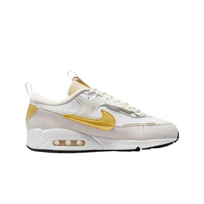 (в) Air Max 90 Futura Белый/Золотой Сатурн