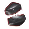 For Nissan Navara D23 NP300 2017 2018  Car Rearview Side Mirror Cover Wing Cap Exterior Door Trim Adhesive Sticker No Signal