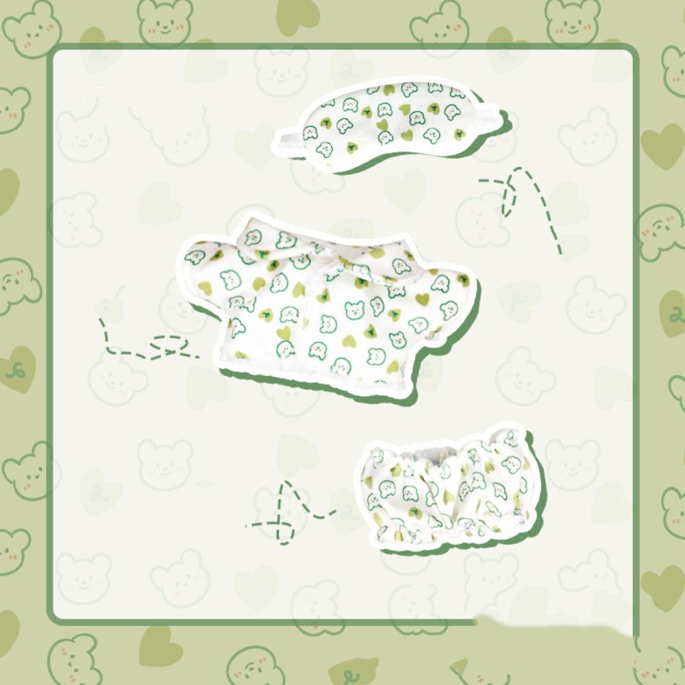 Plush Patch 40Cm Doll Clothes Pajama Set Stuffed Doll Plush Suit Plush Toys Clothes Girl Gift