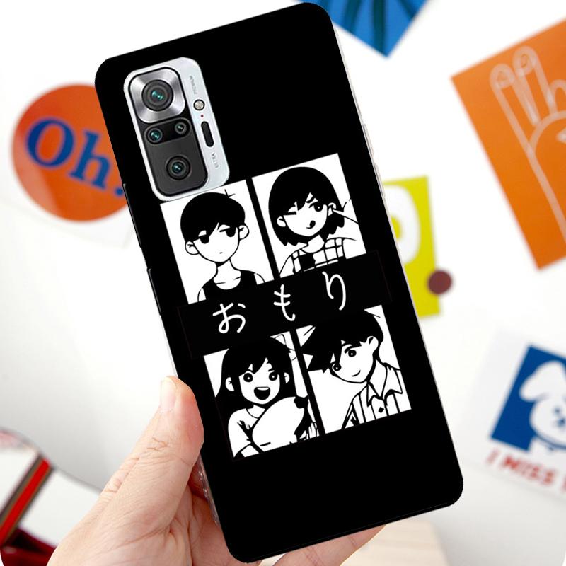 Чехол для игры Omori для Xiaomi Redmi Note 12 Pro 11 8 9 10 Pro 9S 10S 11S 12S Redmi 12C 10C 9C 10A