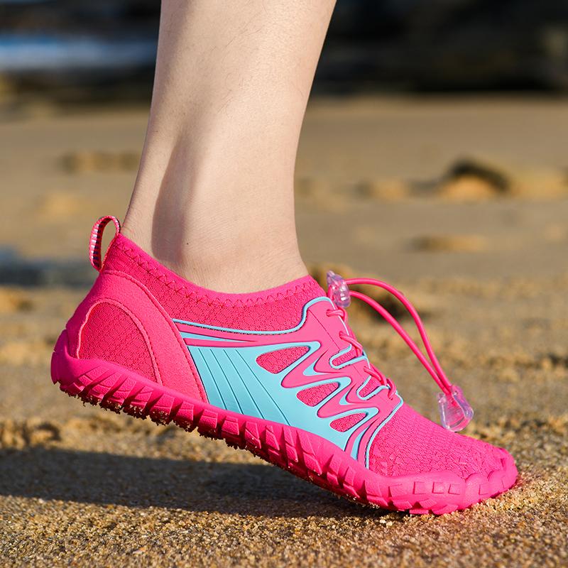 Обувь для плавания вброд и крик, мужская/женская легкая нескользящая быстросохнущая пляжная обувь, обувь для велоспорта и фитнеса, беговая дорожка