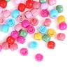 100 шт. Мини-зажимы для волос для женщин, девочек, милые конфетные цвета, бусины, головные уборы