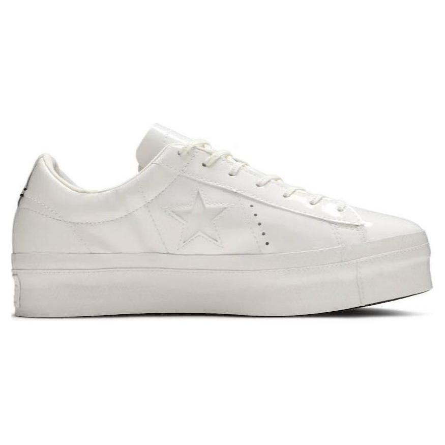 (WMNS) Converse One Star Platform Low 'Vintage White' Women's 562605C