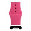Классический сплошной силиконовый ремешок Apple для iWatch 9/Ultra – Прочный однотонный ремешок