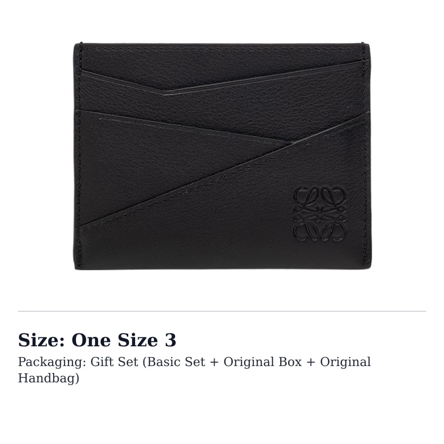 LOEWE Logo Embossed Card Holder C510Q77X02-1100