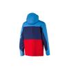 Puma Повседневная куртка с капюшоном на молнии с длинными рукавами и логотипом в стиле колор-блок Мужские куртки Синий 596083-04