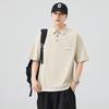 Men's Summer New Loose Short-sleeved POLO Shirt Men's Lapel Thin Short T-top