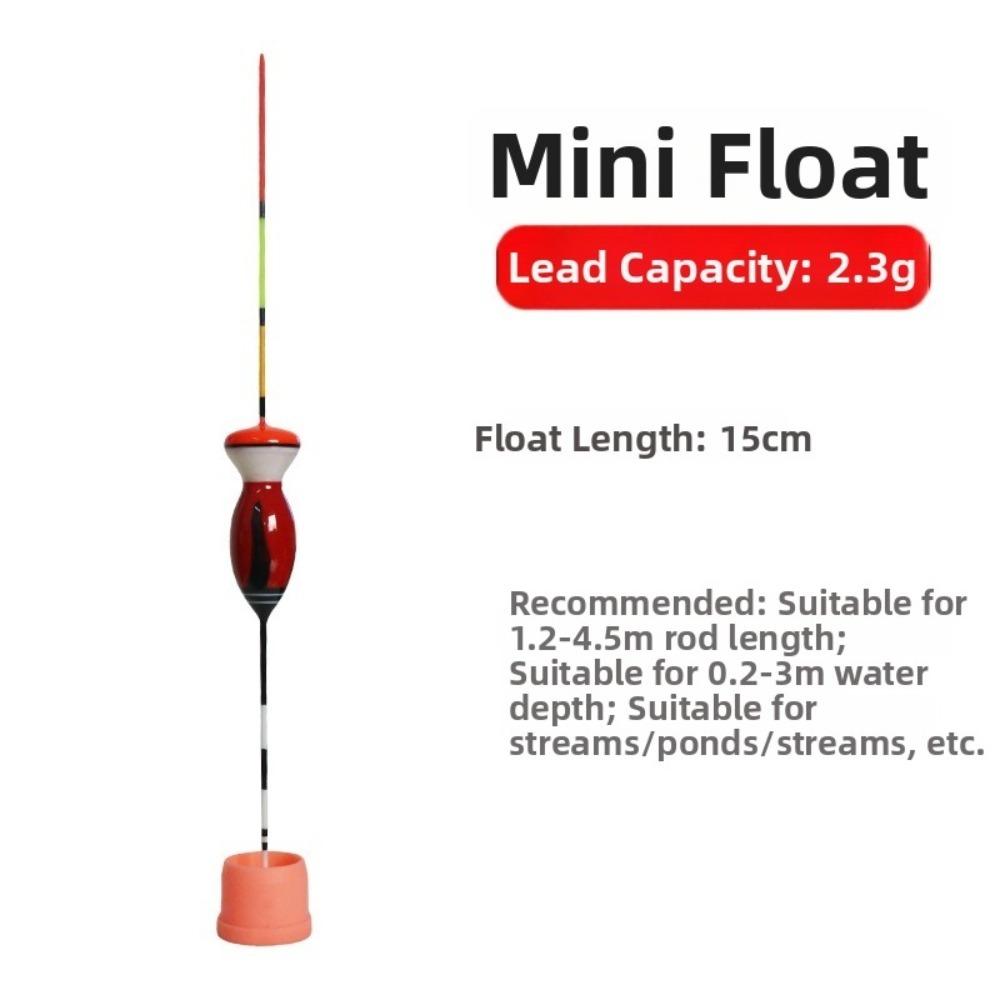 3pcs Float Design Ice Fishing Float Buoyant Material Carp Fishing Bobber Carp Fishing