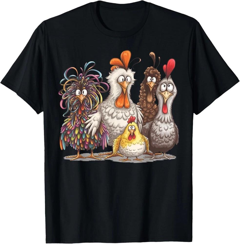 Chicken Art Crazy Chicken Gifts For Men Women Kid Boy Family TShirt Unisex T-Shirt