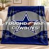 Dallas Cowboys blanket Flannel Blanket Soft Cozy Plush Throw for Sofa Bed Lightweight Home Decoration Outdoor camping