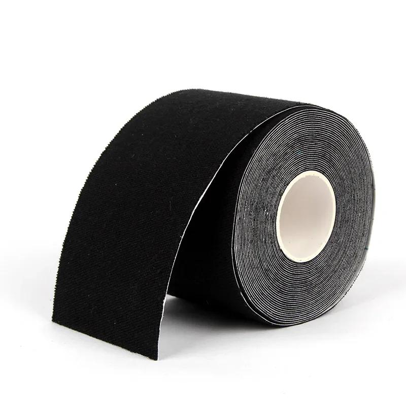 Кинезиологическая лента, мышечный бинт, спортивный хлопковый эластичный клейкий пластырь, лента для снятия боли в мышцах колена, наклейки для снятия боли, бесплатная доставка