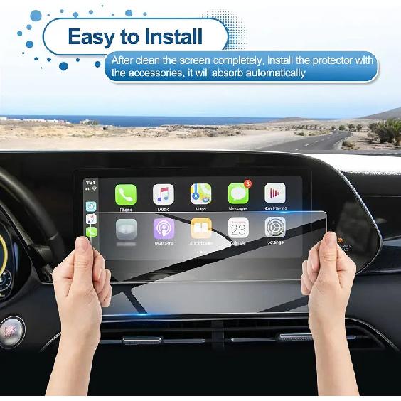 For Hyundai Palisade 12.3Inch Touch Screen Tempered Glass 2024 Palisade Accessories GPS Navigation HD Protective Film
