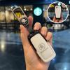 BBHV3 Car Flip Remote Key Fob Case Cover Protector Shell For Skoda Octavia Superb Fabia SEAT Leon MK4 Vrs Cupra 2024 2025 Accessories