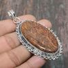 Mariam Jasper Gemstone Handmade 925 Sterling Silver Jewelry Pendant For Her