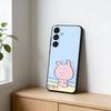 Мультяшный чехол для телефона A-Asamimichan для Samsung Galaxy A20, 21s, 22, 31, 32, 52, 53, 72, 73, 80, 91, мягкий черный корпус