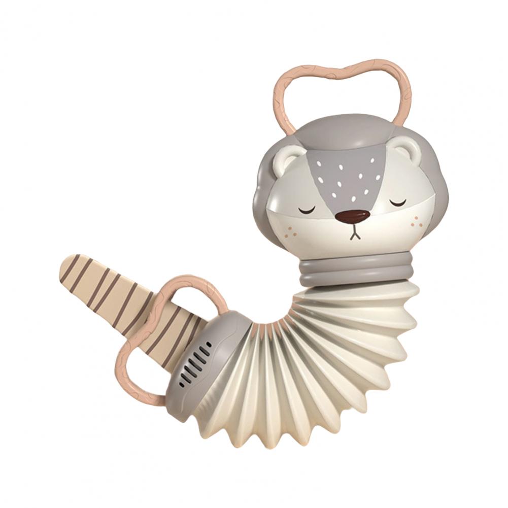 Cartoon Deer Accordion Baby Music Toys Early Education Instrument Electronic Vocal Toy Kids Educational Soothe Toy Children Gift
