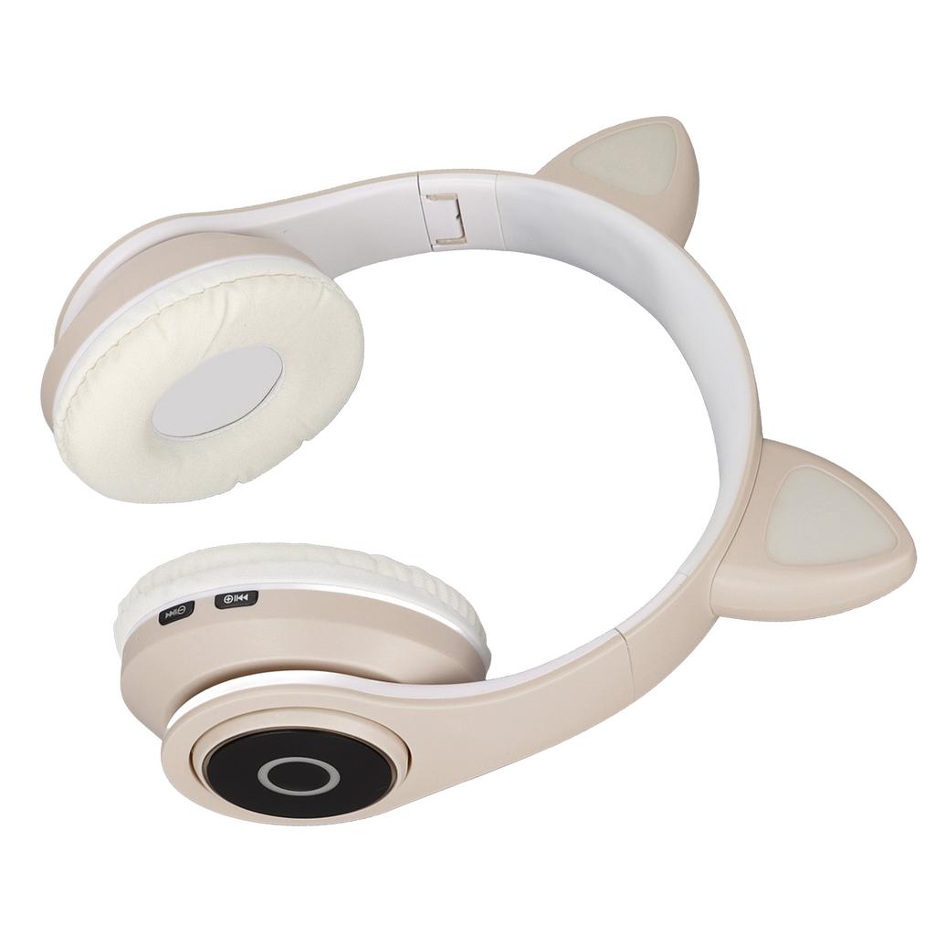 LXB39A Наушники Bluetooth с кошачьими ушками Милые Регулируемые Басы Портативные Беспроводные Наушники Bluetooth с
