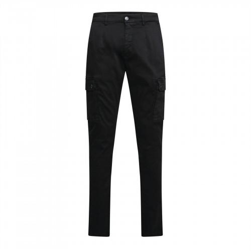 Replay Mens Cotton Denim Slim Cargo Trousers