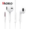 3.5 MM Wired Earphone For Phones MP3 MP4 Music Player Super Bass With Microphone White Headphone