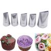 Rose Petal Tips Stainless Steel Icing Piping Nozzles Cake Decorating Pastry Tip Sets Cupcake Tools Bakeware Candy Mold Passover