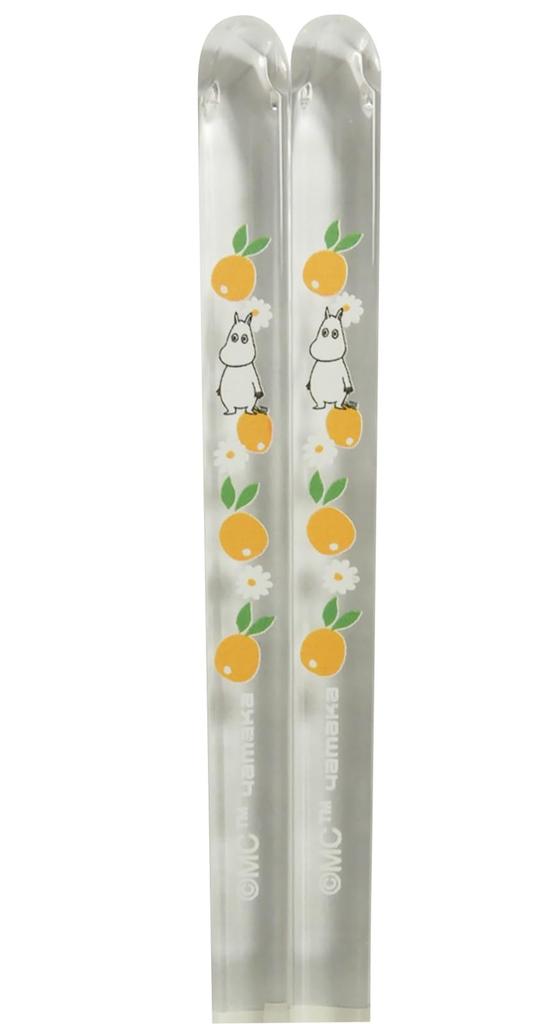 MOOMIN Clear Dishwasher 23cm Moomin Scandinavian Made In (Moomin) Chopsticks, Safe, Clear, Merchandise, Tableware, Goods, Japan, MM8101-840