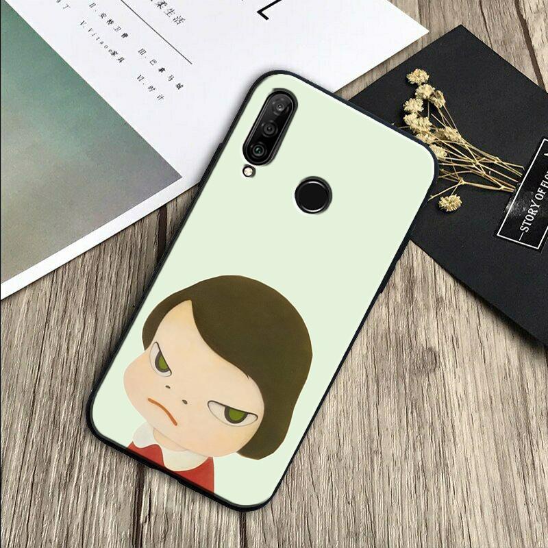 Yoshitomo Nara For Huawei Nova 7i 3i 8i 11 12i 10 9 SE Y60 Y61 Y70 Y72 Y73 Y90 Y91 P20 P30 Pro P40 Lite Case