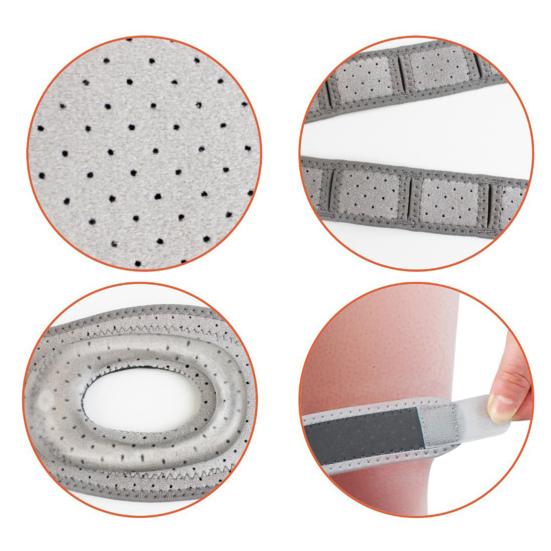 Knee Brace for Pain Relief Dual Patellar Tendon Support Strap for Meniscus Tear Arthritis MCL ACL Schlatter Adjustable Nylon