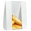 50Pcs Homemade Bread Bags with Window Food Grade BPA Free Food Packaging Storage Bags Paper Bakery Bags