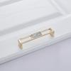 Gold Drawer Wardrobe Door Handle Modern Light Luxury Cabinet Drawer Handle Round Single Hole Small Handle