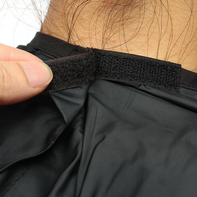 Водонепроницаемый плащ для стрижки волос для взрослых, складной зонт, накидка для салона, парикмахера, дома, парикмахерская, накидка, оптовая продажа