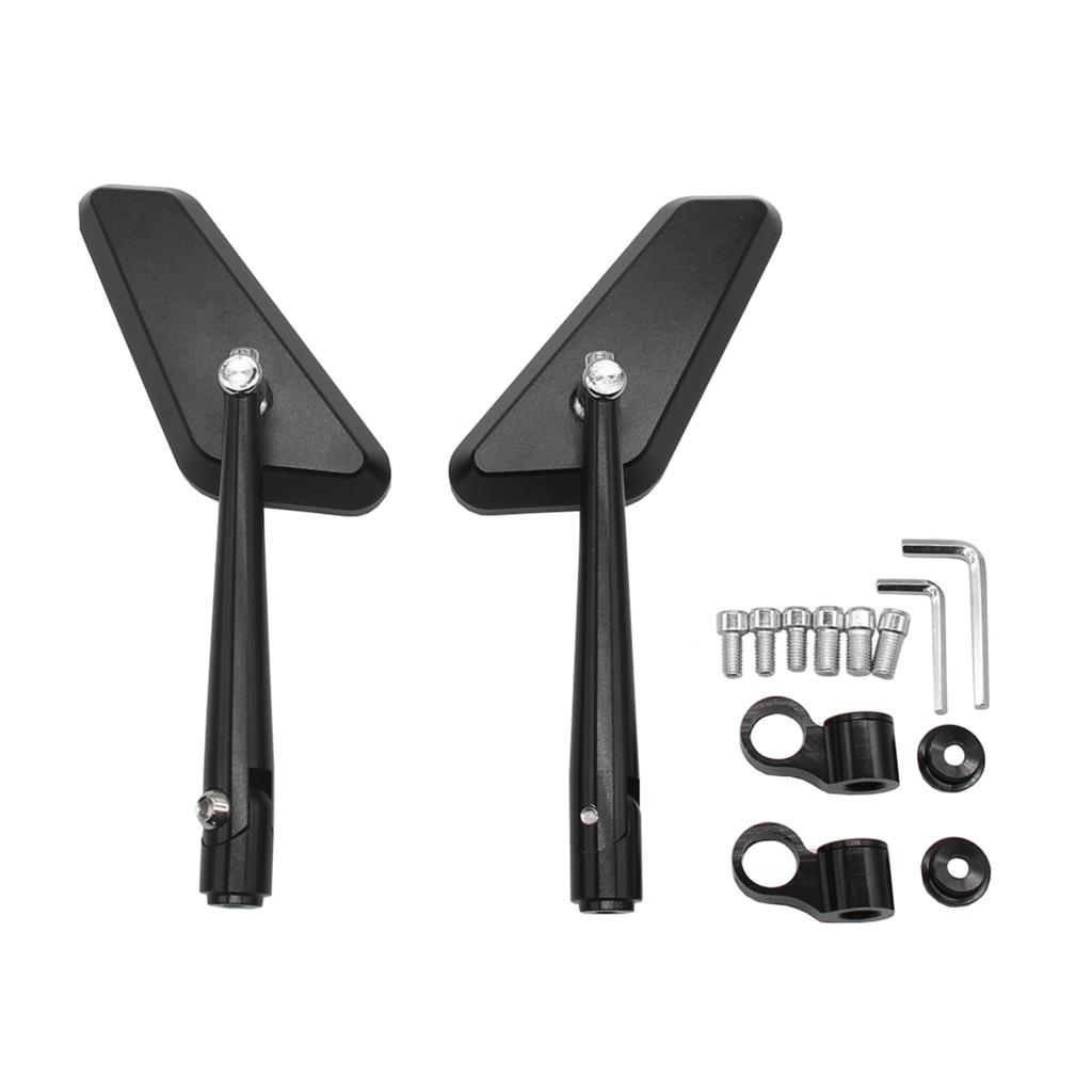 2 шт./пара зеркало заднего вида для мотоцикла, скутера, электровелосипеда, зеркала заднего вида, электромобиля, заднее выпуклое зеркало 8 мм 10 мм