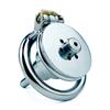 FRRK Inverted Plugged Cylinder Chastity Cage for Man Couple Stainless Steel Cock Lock Device Penis Rings Adults Sex Toys Shop