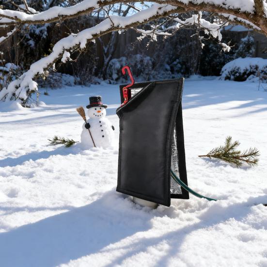 Yousheng Faucet Insulation Cover Freeze Protection Waterproof Insulated Spigot Cover Winter Faucet Protector for Garden Lawn Faucets Yard Hydrant