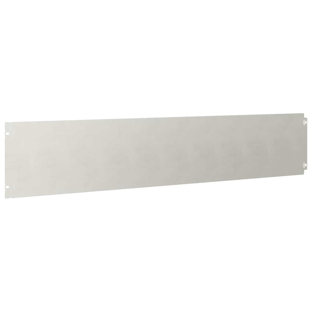 Lawn Edging Set 10 pcs 20 x 103 cm Stainless Steel