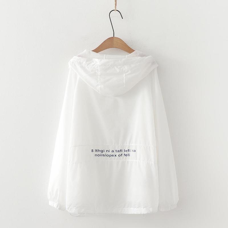 Женская солнцезащитная одежда, женские куртки, летние женские тонкие спортивные ветровки с длинными рукавами и капюшоном для занятий спортом на открытом воздухе