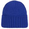 Knitted Fleece Hat Beanie, Unisex Blue Cap