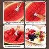 Watermelon Windmill Cutter Fork Slicer Melon Baller Scoop Cutter Slicer Tool Stainless Steel Watermelon Digger Kitchen Tools 4