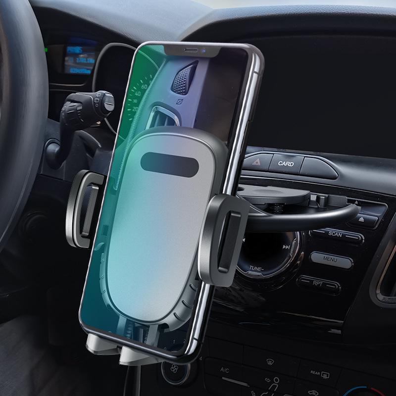 360° Многофункциональный автомобильный держатель для телефона в слот CD