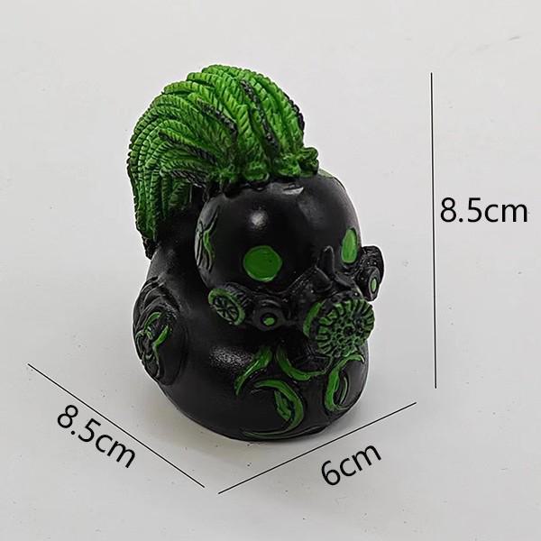 Набор фигурок уток из смолы Duckieville Punk Rock