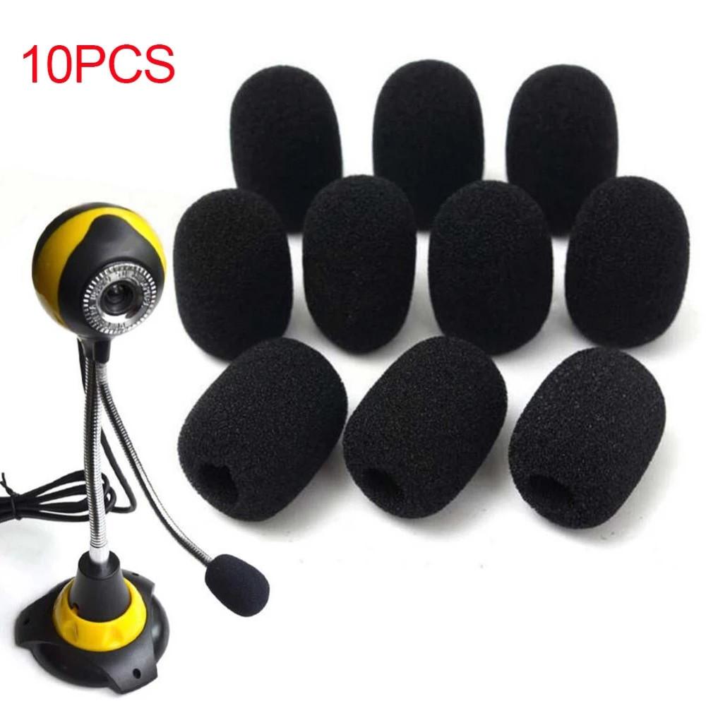 Headset Sleeve Mic Protector Microphone Windshield Headset Foam Covers Microphone Mic Cover