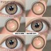 Eyeshare Blue Lenses 1 Pair Colored Pupils for Eyes Fashion Beauty Lenses Color Contact Lenses Big Eyes Colorcon Lenses  for Woman
