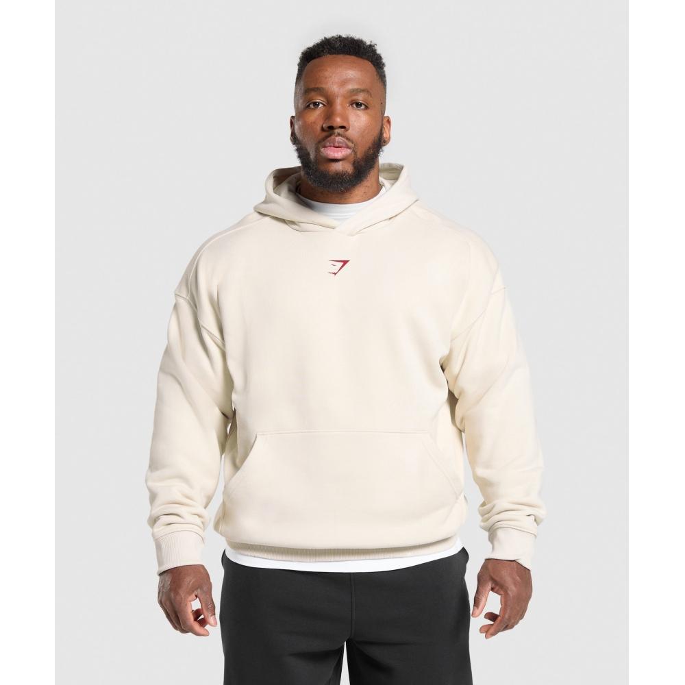 Gymshark Lifting Club Hoodie Oat White A1c8c Wc1v