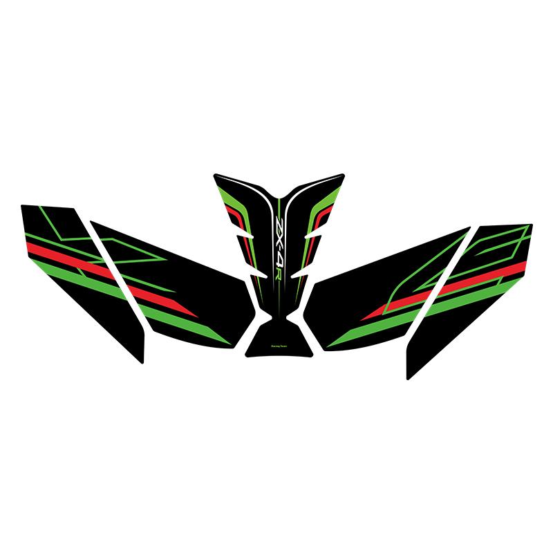 For KAWASAKI ZX4R 4RR Fuel Tank Protection Stickers Kits Of Motorcycle Accessories Gas Fuel Pad Decoration Refit Decals