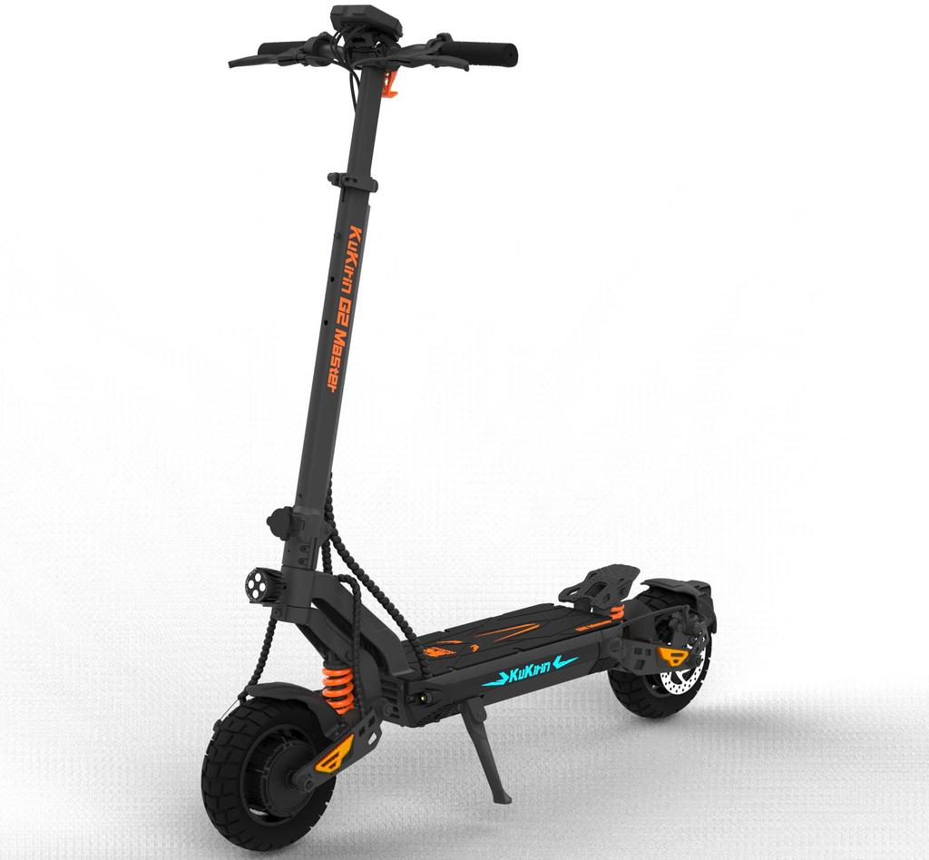 KuKirin G2 Master Electric Scooter Dual 1000W 52V 20.8Ah 70km Range Black