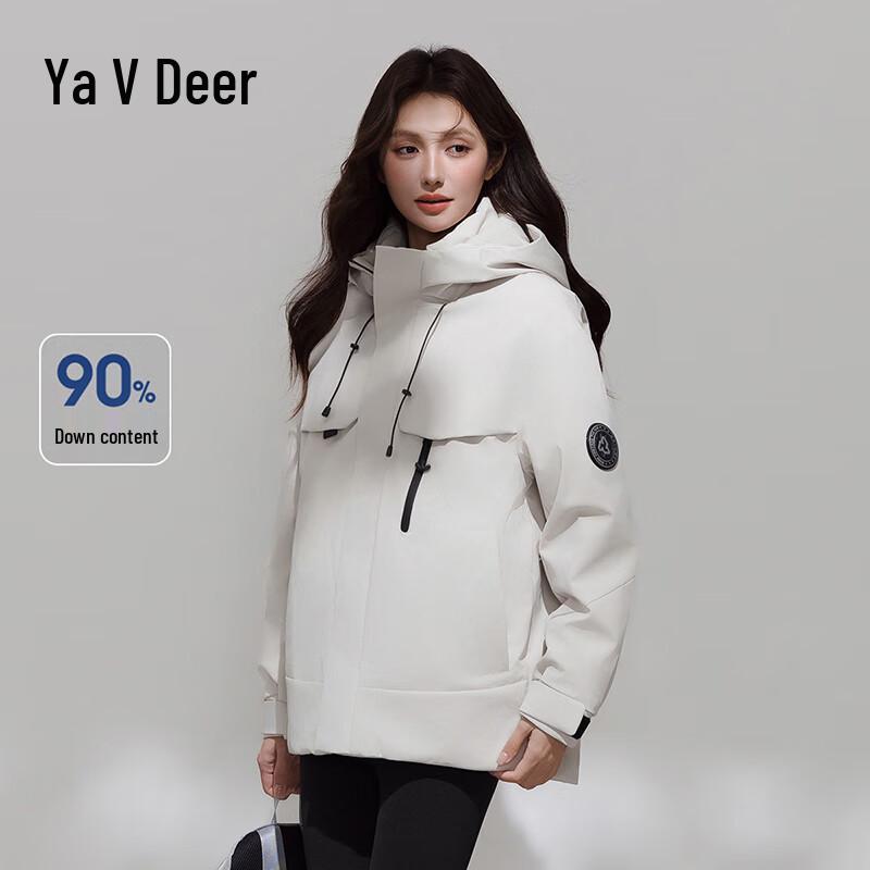 Yalu Унисекс Городская Уличная Зимняя Пуховая Куртка